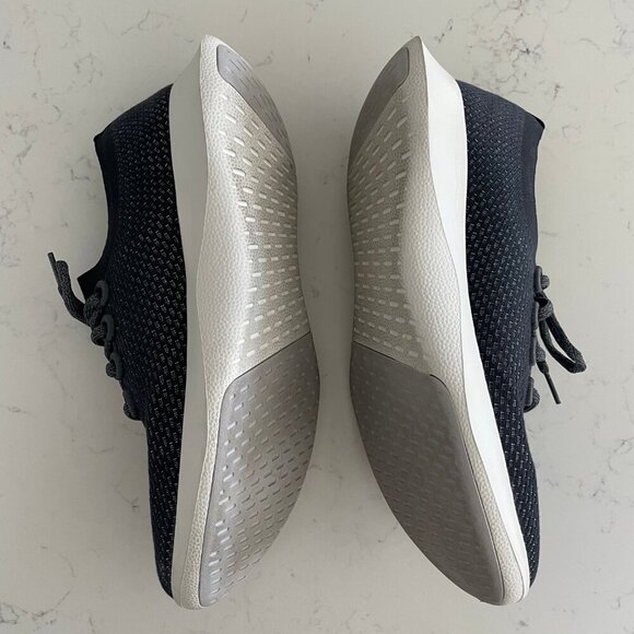 Allbirds Tree Dashers Slip On 0220 RM1 Mesh Wool Sneakers Dark Blue Grey Sz 12.5 - Picture 3 of 13